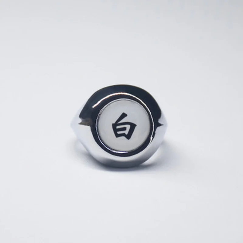 Anime Cosplay Ring  Akatsuki Itachi Pain Metal Finger Adult Ninja Props Accessories Cool Stuff Gift