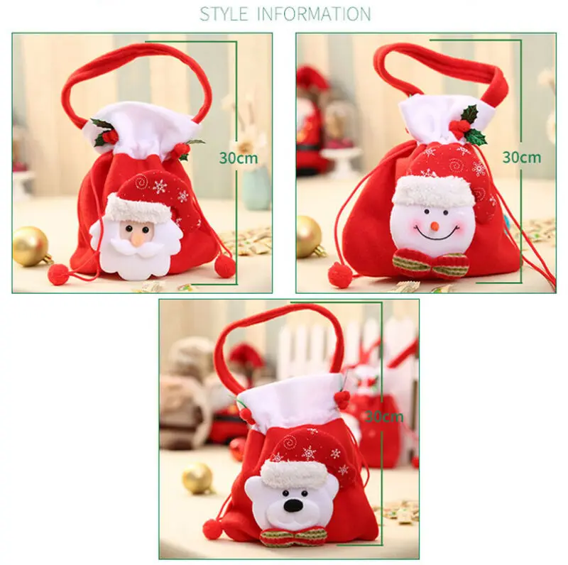 Подарок на рождественскую вечеринку 30 умножение 19 франела милая сумочка