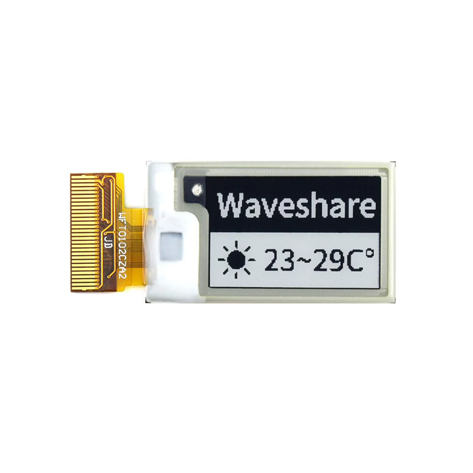 Waveshare 1 02 дюймовый дисплей E-Ink raw разрешение 128*80 черный/белый двухцветный
