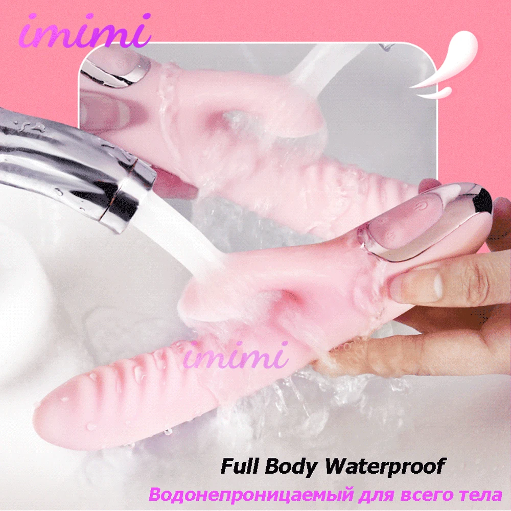 G Spot кролик вибратор клитор стимулятор лизание язык влагалище массажер сосков