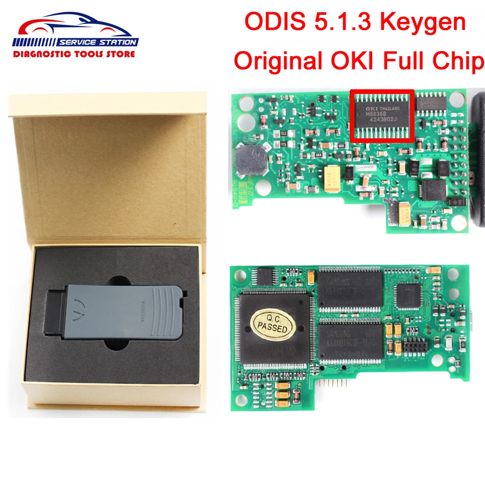 OKI полный чип VAS5054A новейший ODIS 5.1.3 Keygen Bluetooth VAS5054 OBD2 диагностический инструмент VAS5054A VAS 5054A UDS сканер