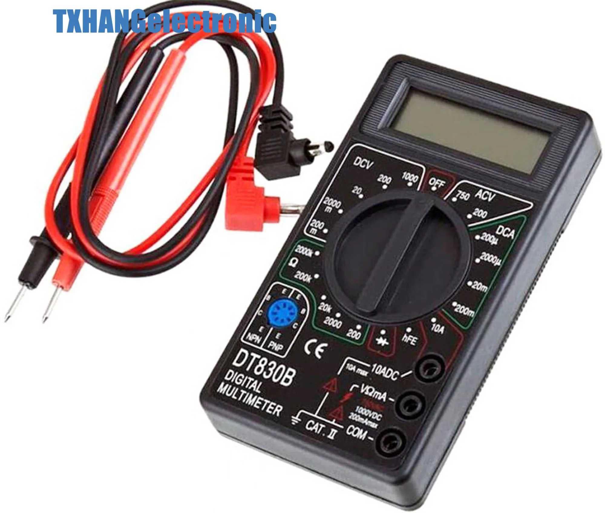 Цифровой мультиметр AC DC Вольтметр Амперметр Омметр Электрический