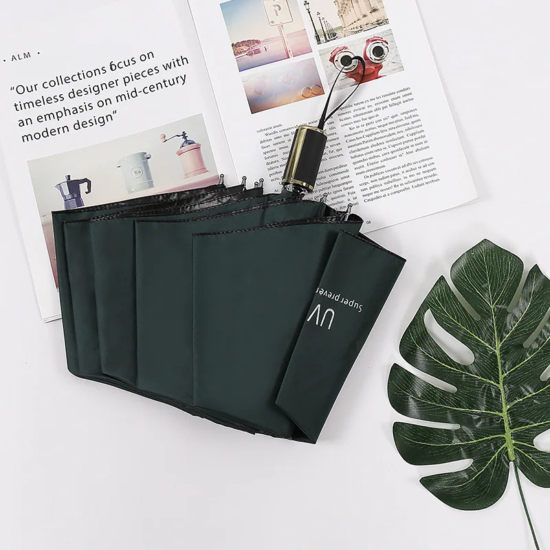 Солнечный зонт с защитой от ультрафиолета для дождливой погоды Для женщин