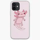 Pixel Axolotl чехол для телефона iPhone X XS XR Max 5 5S SE 11 12 13 Pro Max Mini 6 6S 7 8 Plus аксессуары чехол с цветочным узором