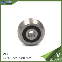 rm3zz w3 1245 7215 88 mm v wheeles w groove sealed ball bearing w3zz w3x w3 2rs rm3 2rs