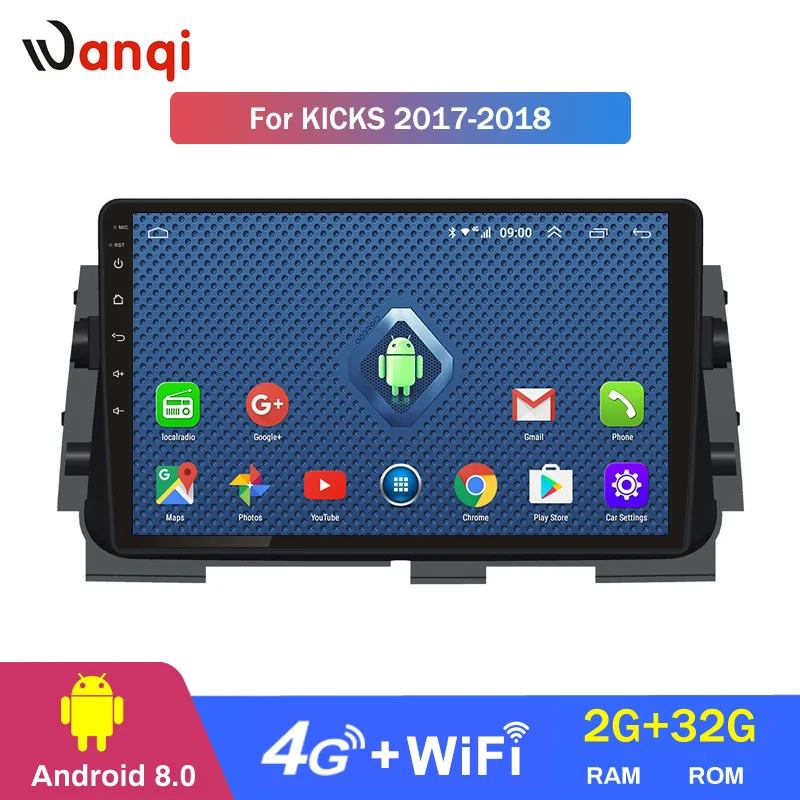 Автомобильная Мультимедийная система 4G LTE 2 Гб ОЗУ 10 1 дюйма Android радио CD GPS