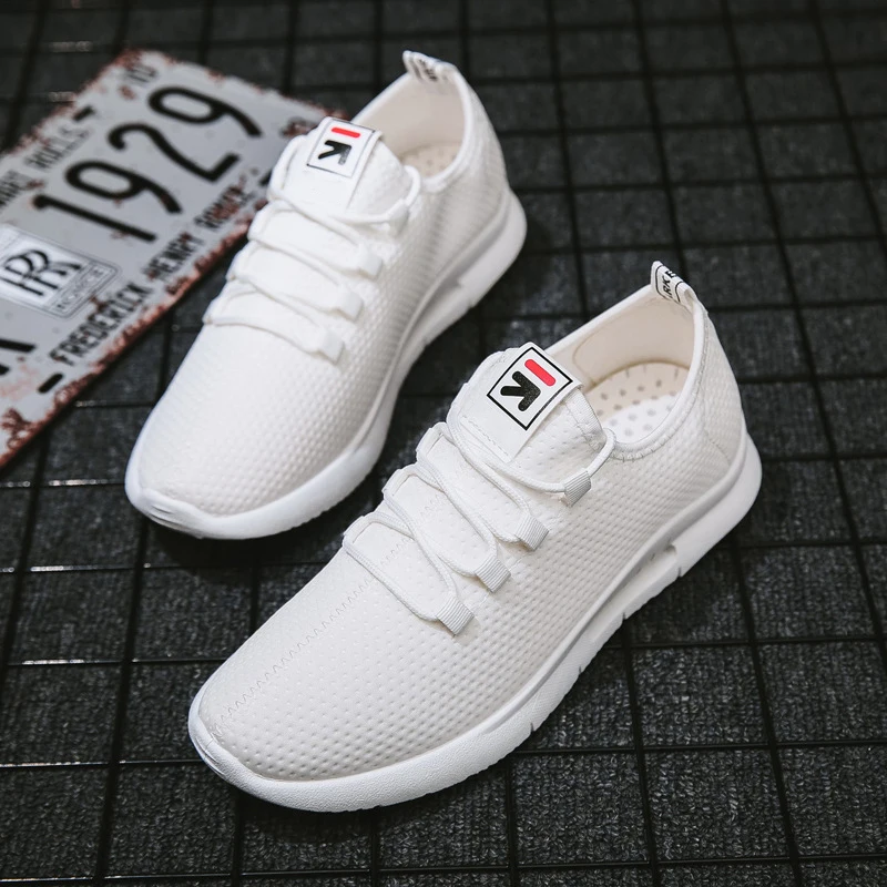 Мужская Спортивная обувь Легкая для бега и женская дышащая из сетчатого