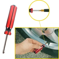 auto car bicycle slotted handle tire valve stem core remover screwdriver tire repair install tool car styling accessories