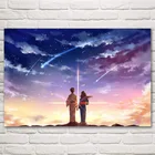 Живопись на холсте в японском стиле с анимацией, картина из классического фильма, художественный плакат, современное домашнее настенное украшение, Фреска для спальни, без рамки