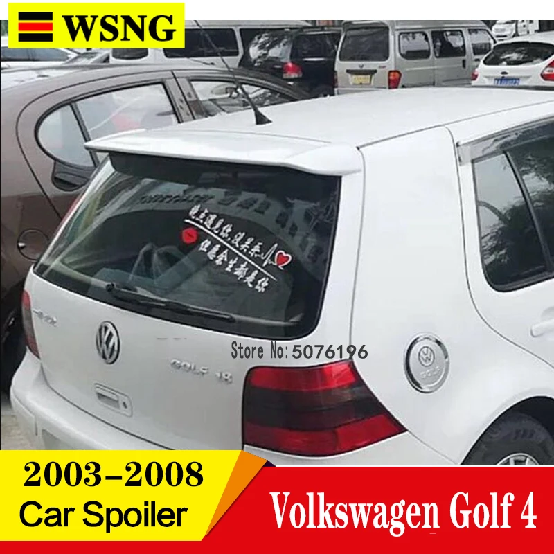 Спойлер для Volkswagen GOLF 4 2003 2008 высококачественный модифицированный задний спойлер