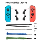 Металлический замок пряжки для переключателя Joycon ремонтные отвертки инструменты Замена Комплект для Nintendo переключатель аксессуар