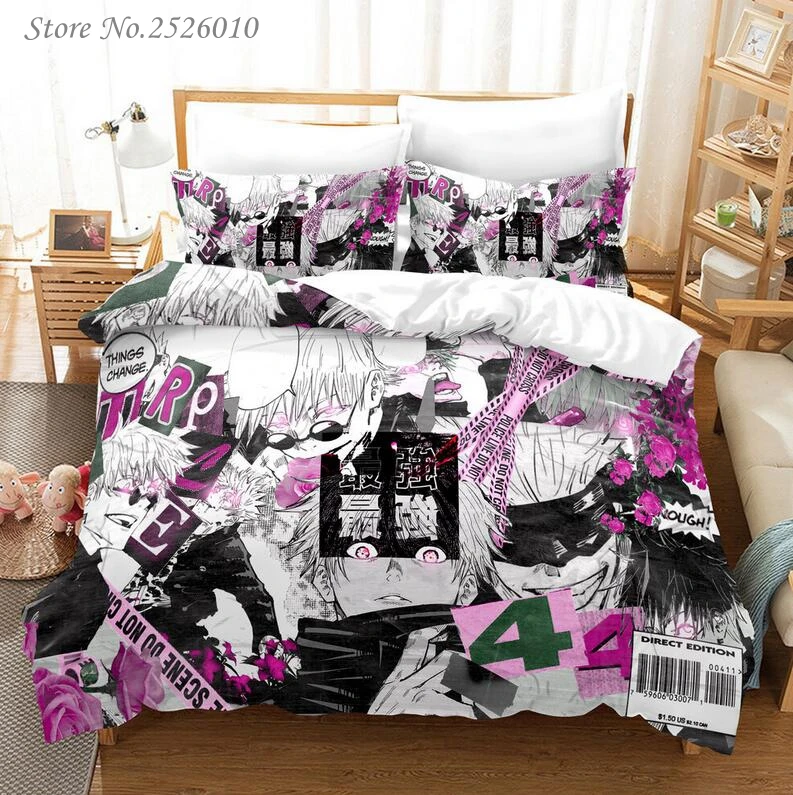 Комплект постельного белья с 3D рисунком из японского аниме Королевский