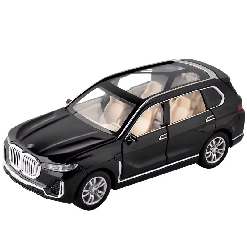 

1:32 Simulation X7 Alloy Toy Cars Diecast Pull Back SUV Car Model Children Toys Off-Road Vehicles Decorations Christmas Gift