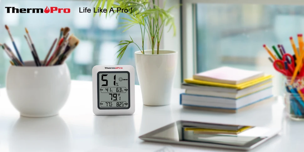 ThermoPro TP50 гигрометр термометр Крытый Влажность монитор метеостанция
