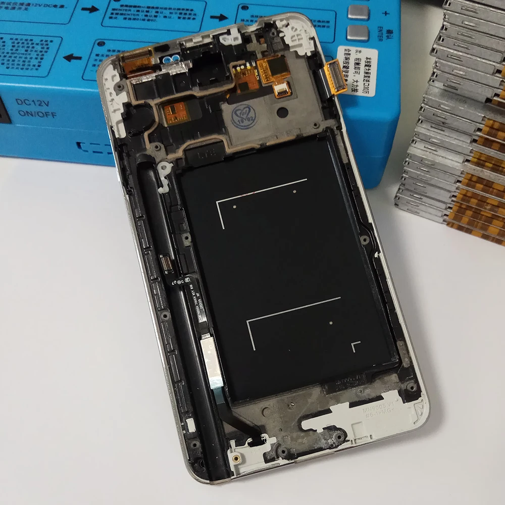 100% протестированный ЖК дисплей для Samsung Galaxy Note3 Note 3 N9005 сенсорный экран дигитайзер