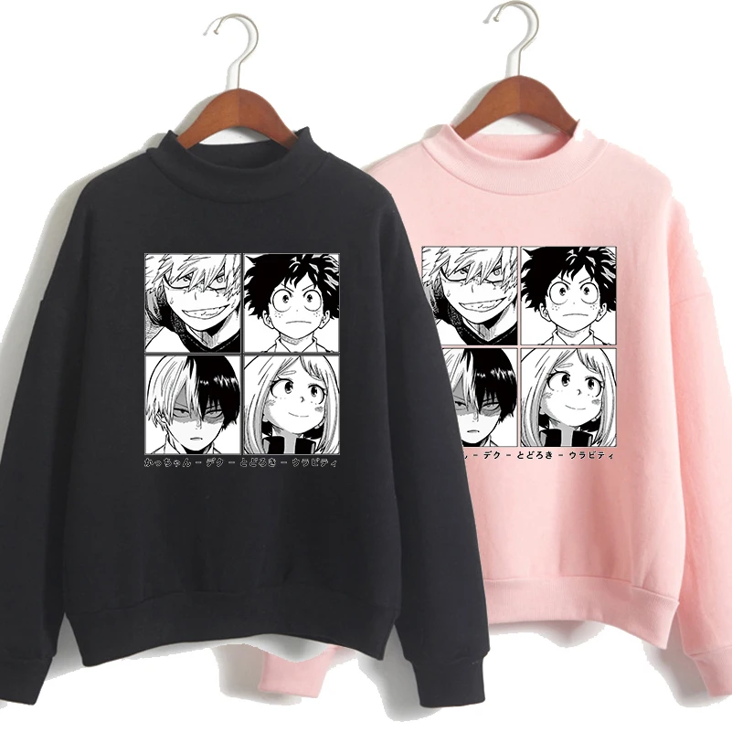 

Женская толстовка с капюшоном My Hero Academia, осенняя Повседневная Толстовка