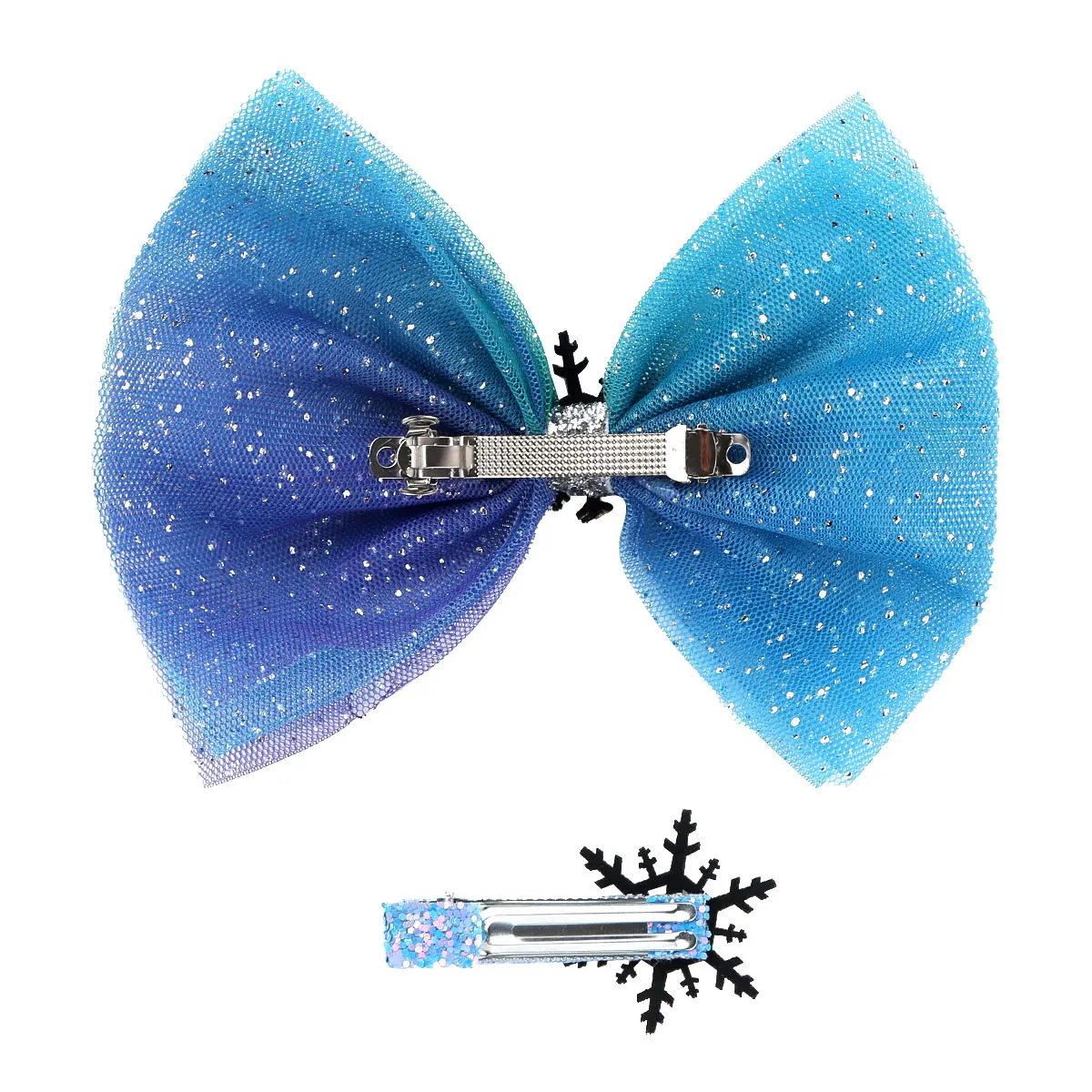 2 шт. заколки-пряжки для волос в виде снежинок | Тематическая одежда и униформа