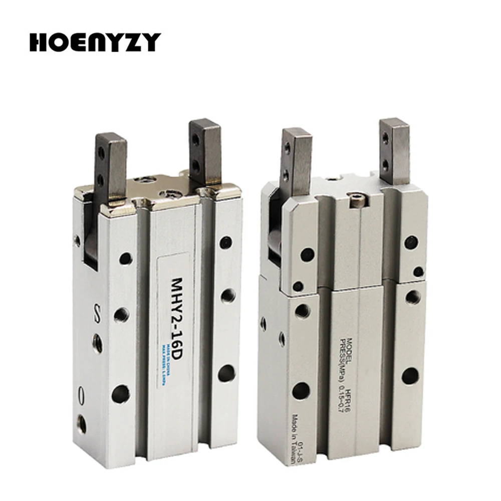 Двухсторонний пневматический захват серии MHY2 SMC сменный цилиндр Fulcrum Finger 10D/16D/20D/25D