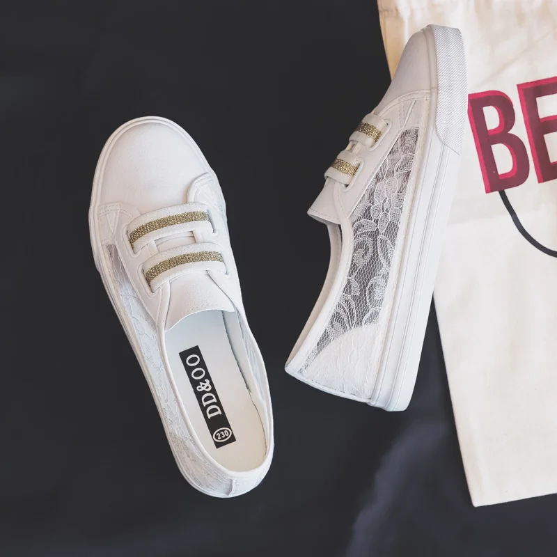 Женские сетчатые кроссовки дышащие на шнуровке кожа простая повседневная обувь