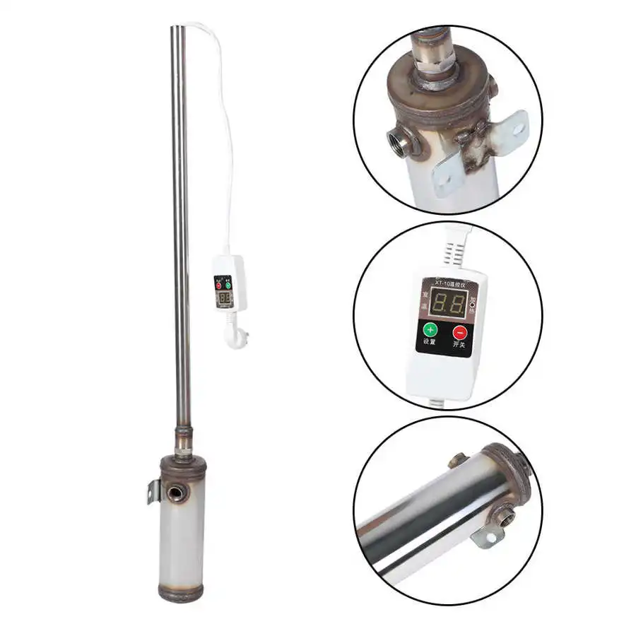 Электрический погружной водонагреватель нагревательный стержень для питьевого