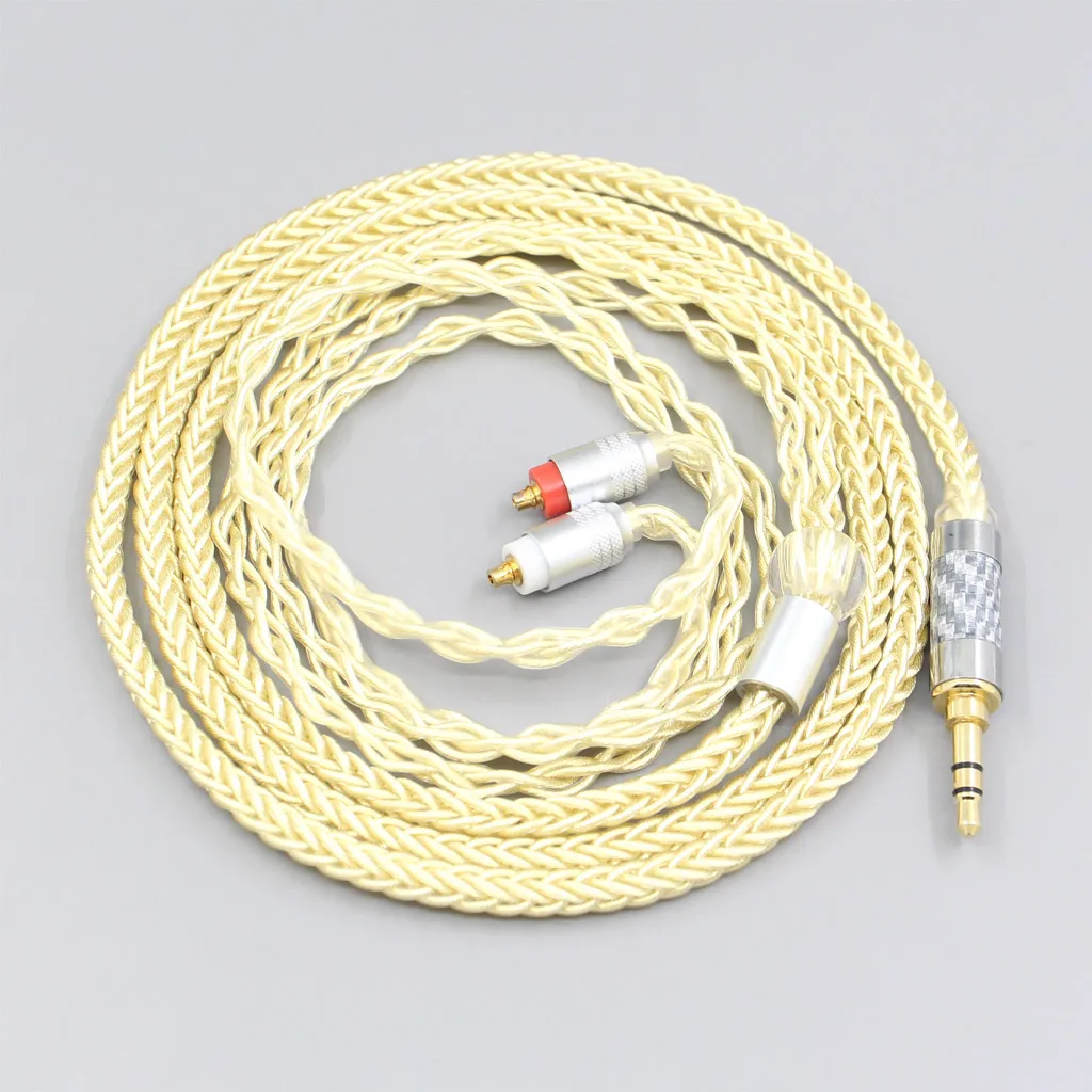 LN007610 8 Core Gold Plated + Palladium Silver OCC Alloy Cable For Sony IER-M7 IER-M9 IER-Z1R Headset Earphone Headphone enlarge
