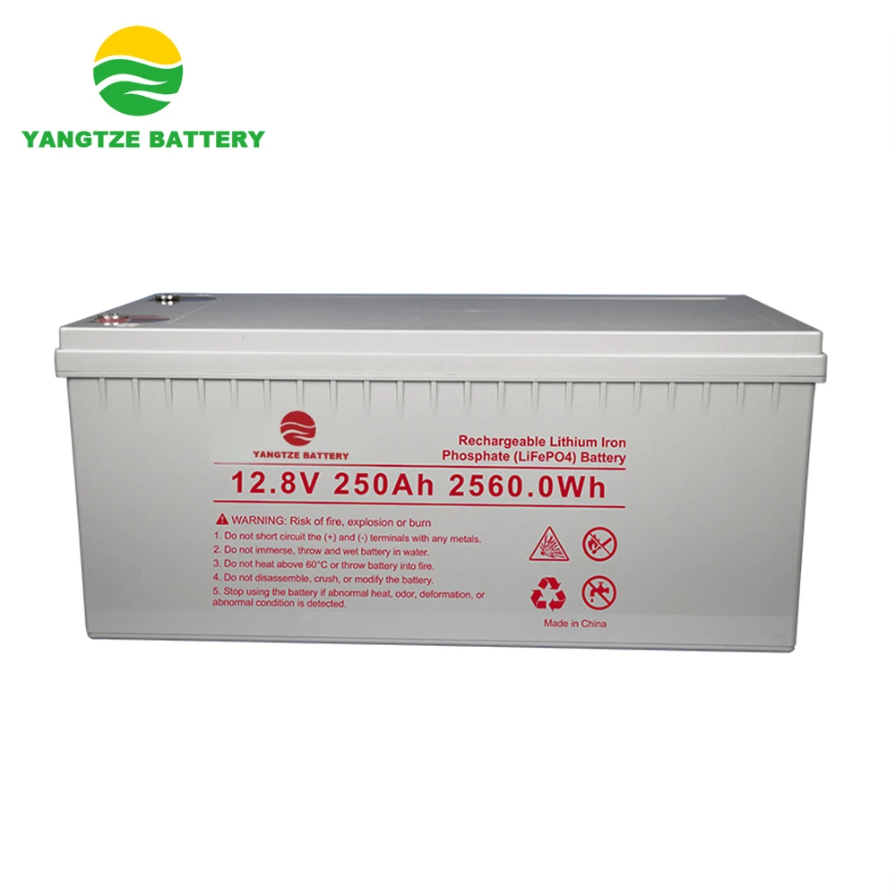 

Yangtze 12v 250ah lithium battery solar