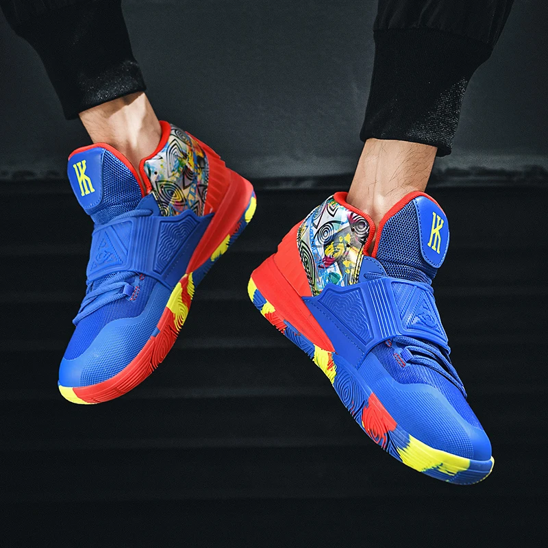 

2021 Mens Basketball Shoes High Quality Fashion Sneakers Comfortable Breathable Non-slip Men Sport Shoes Casual Jogging Shoes