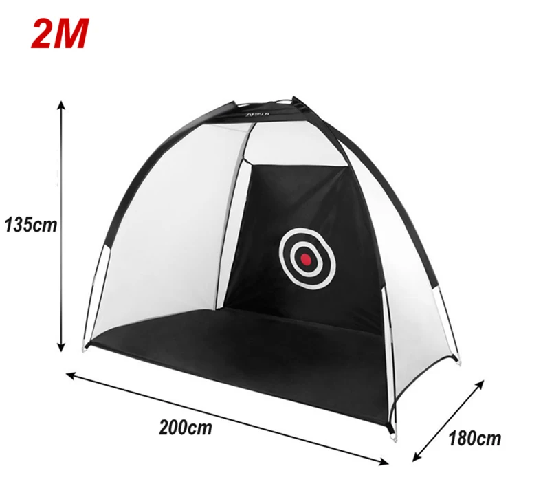 

Golf Cage Practice Net Training Indoor Outdoor Golf Hitting Cage Equipment Garden Trainer Portable Training Tent 1M 2M 3M