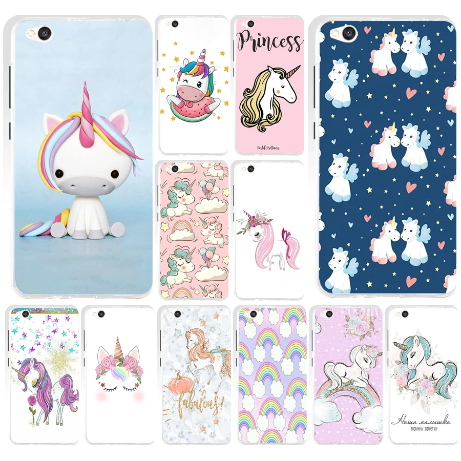 49AS Fat Unicorn On Rainbow Jetpack Soft Silicone Tpu Cover phone Case for Xiaomi Redmi 4A 4X 8 8A Note 4 4X 8 8t 8 Pro