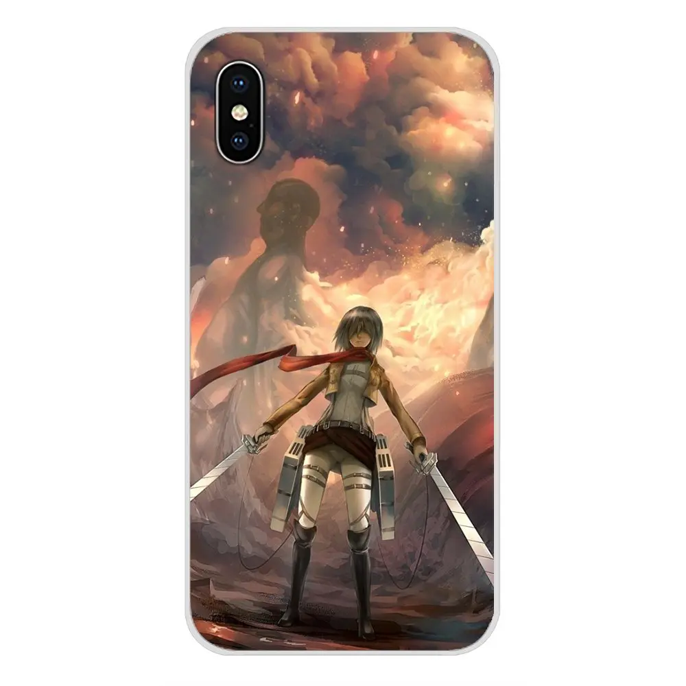 Аксессуары чехлы для телефонов huawei mate Honor 4C 5C 5X6X7 7A 7C 8 9 10 8C 8X20 Lite Pro Attack on Titan