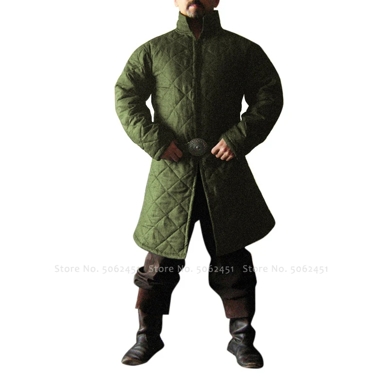 Для мужчин средневековый Ретро Куртки с длинными рукавами сцены Британский