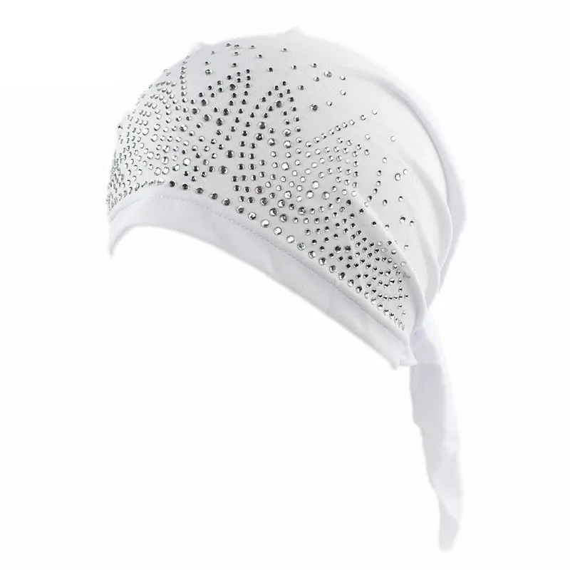 Женская эластичная Шапка-тюрбан с имитацией бриллиантов | Тематическая одежда и