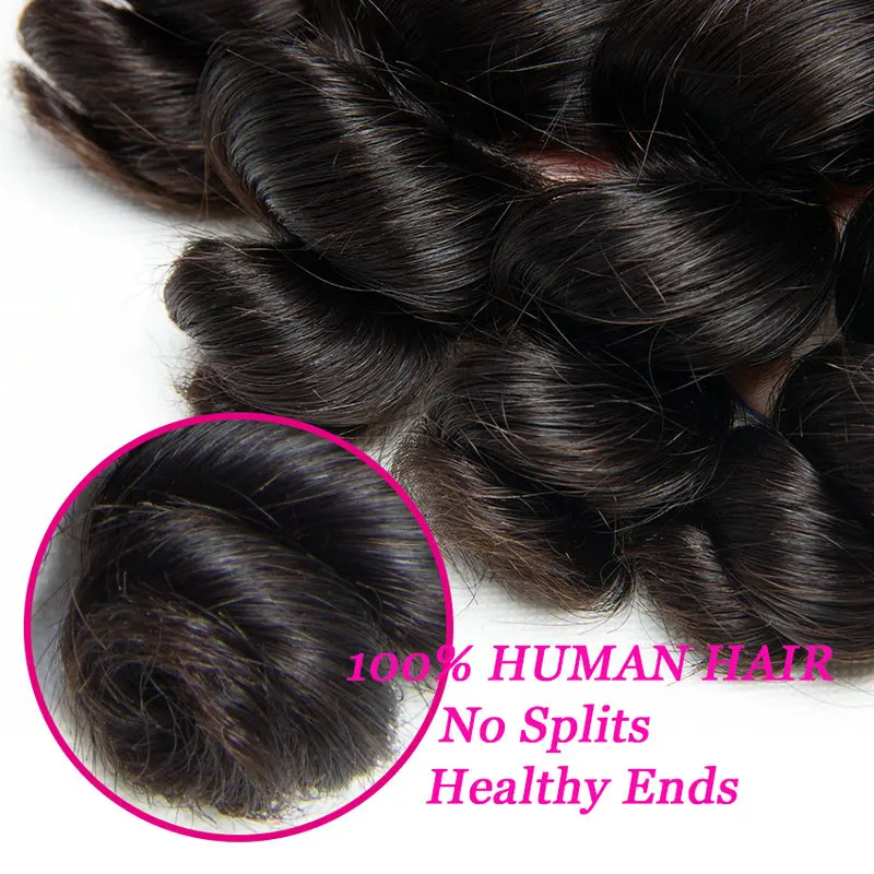 Свободные волнистые пучки человеческие волосы для чернокожих женщин перуанские