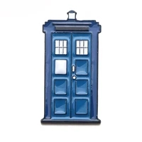 l2606 blue tardis enamel pins briefcase badges brooch for clothes backpack accessories lapel pins decorative jewelry gifts