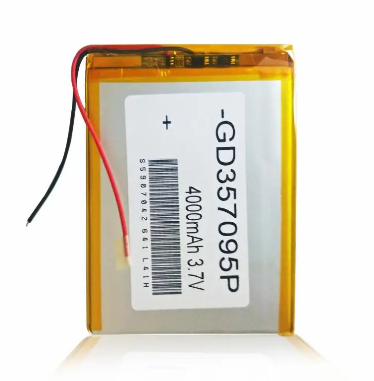 357090 3,7 V 4000mAh литий-полимерный литий-ионный аккумулятор для Irbis TZ48, TZ-48 TZ49, TZ-49 TZ50, TZ-50 TZ53, TZ-53 TZ54, TZ-54