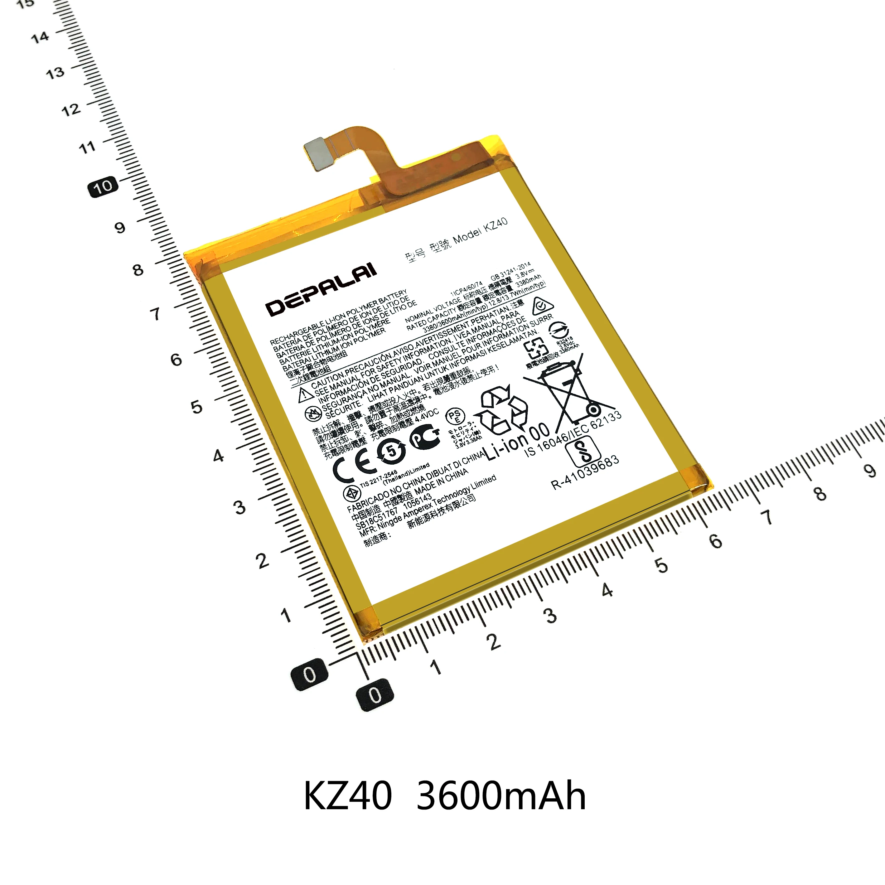 Батарея литий-полимерная KD40 KG40 KR40 KS40 KZ40 4000 мАч для Moto G8 PLUS One Action XT2013 Vision XT1970