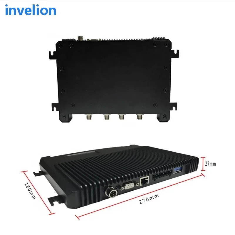 4 порта uhf rfid считыватель длинный диапазон пассивный фиксированный INDY Impinj R2000 EPC