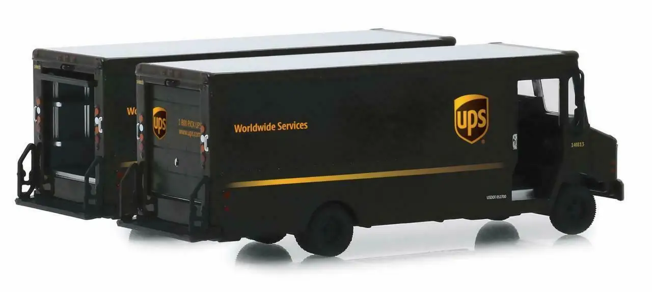 GreenLight 1:64 2019 упаковочный автомобиль UPS UNITED PARCEL бутик игрушечный из сплава для