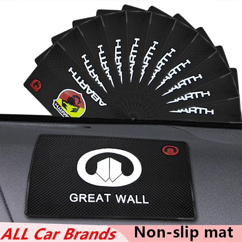 

1pcs Mobile Phone Non-slip Mat For Ssangyong Actyon Rexton Korando Rodius Kyron Tivoli Musso XLV Stavic Car Accessories Interior