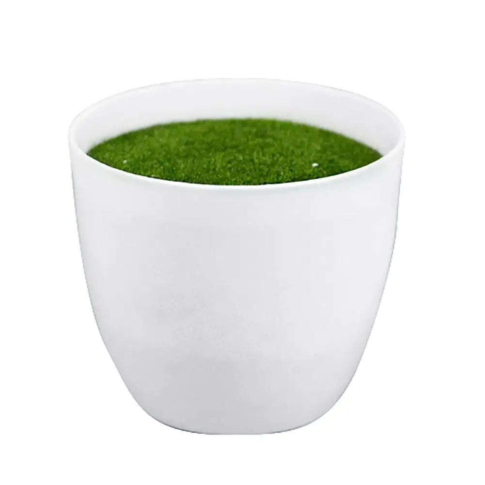 Новый круглый пластиковый цветочный горшок для моделирования суккулентов