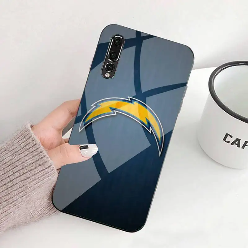 

0 San Diego Chargers Phone Case Tempered Glass For Huawei P9 10 Plus 20 Pro Mate9 10 20 20pro Honor7A 8X 9 10 Nova3i 5