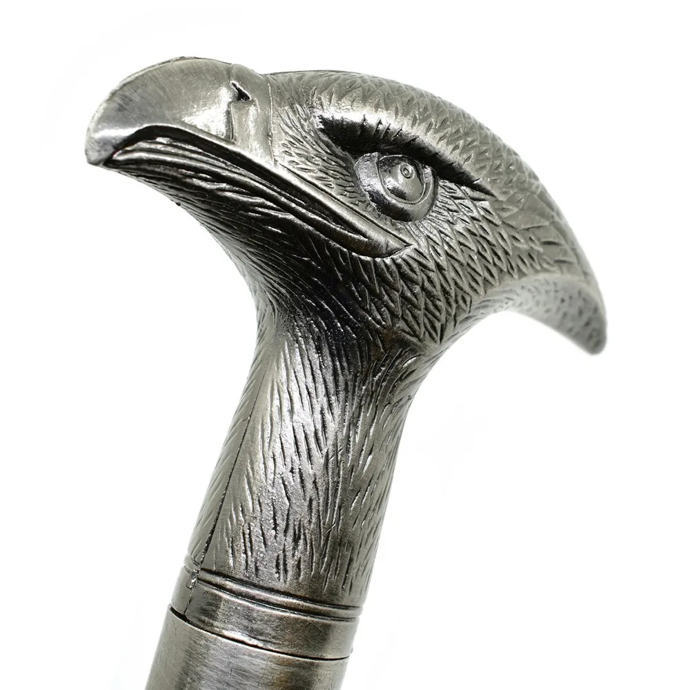 Модная трость Eagle Falcon элегантная с головой орла металлическая для ходьбы мужчин