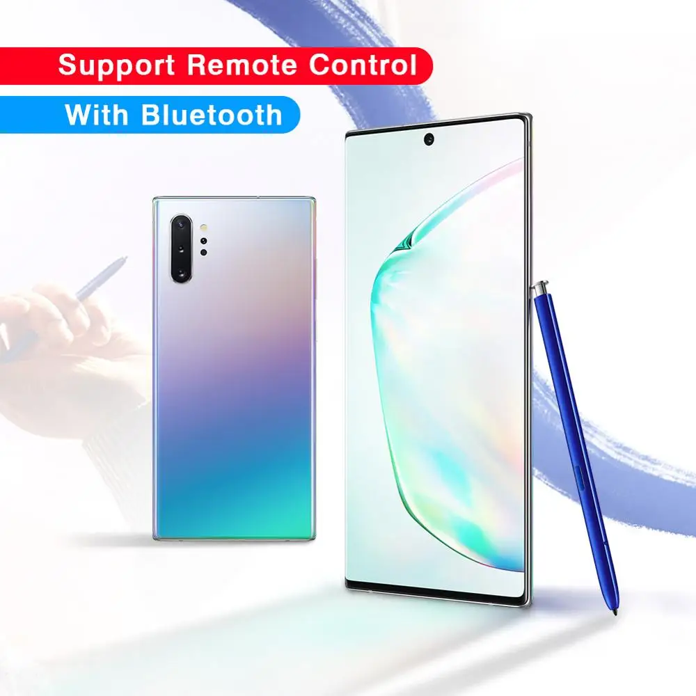 Оригинальный емкостный стилус для Samsung Galaxy Note 10 + с пультом дистанционного