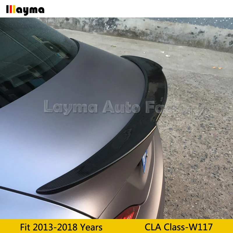 Спойлер в стиле FD для заднего багажника из углеродного волокна Benz CLA CLA180 CLA200 CLA250