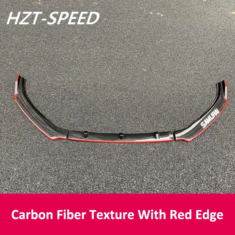 Комплект для кузова автомобиля из АБС-пластика 3 шт. передний бампер спойлер