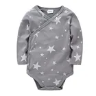 Комбинезон детский хлопковый Цельный с длинным рукавом, для мальчиков и девочек, 2019