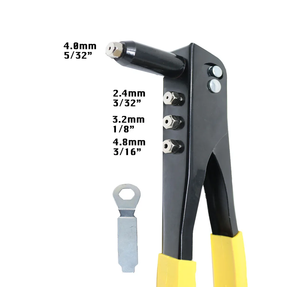 Heavy Duty Riveter Set Pop Rivet Gun and 150Pcs Blind Rivets Assortment Kit Hand tools rivet nut tool | Обустройство дома