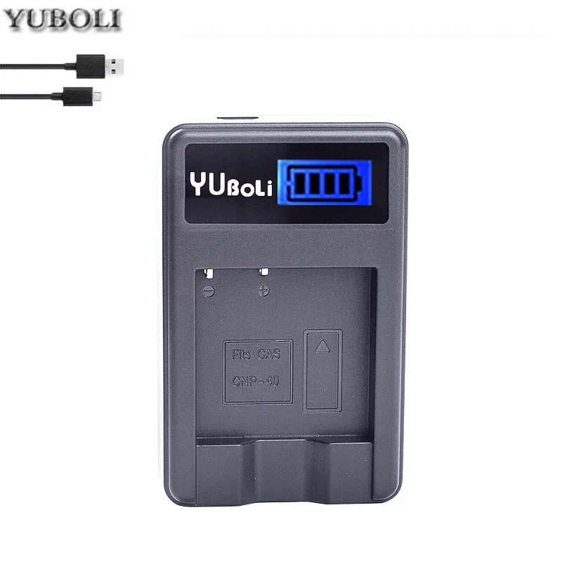 charger only bateria NP 40 NP-40 NP40 батарейный блок камеры для объектива с оптическими зумом Casio EX-Z30/Z40/Z50/Z55/Z57/Z750 EX-P505/P600/P700 PM200 - Цвет: charger only