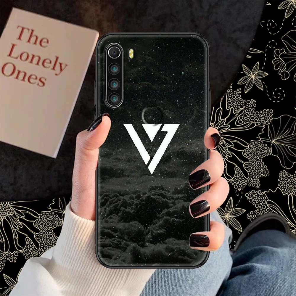Чехол для телефона Seventeen kpop Xiaomi Redmi Note 7 7A 8 8T 9 9A 9S 10 K30 Pro Ультрачерный силиконовый