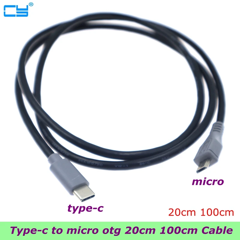 USB 3 1 Type C male Micro 5 контактный B штекер конвертер OTG адаптер свинцовый кабель для